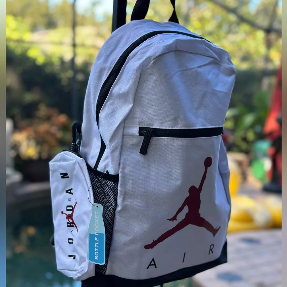 NIKE AIR JORDAN BACKPACK‎ 9A0503-001 WHITE